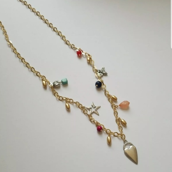 NWT Chico's boho theme charm necklace - Picture 2 of 6
